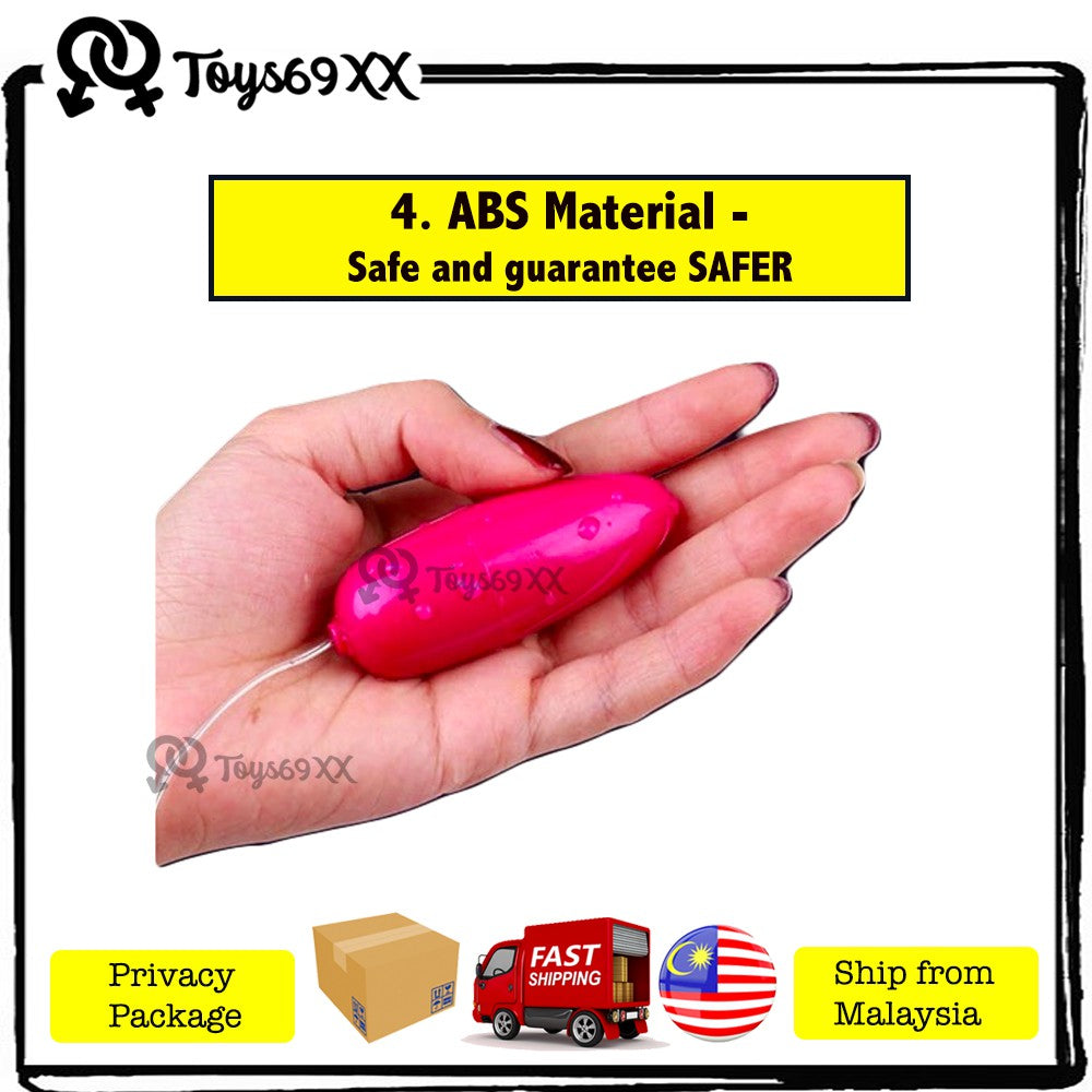ALAT BANTU SEX WANITA 12 Frequency Vibrator Speed Vibrating Jump Egg Sex Toy Sek Toy For Wanita (100% Syok)