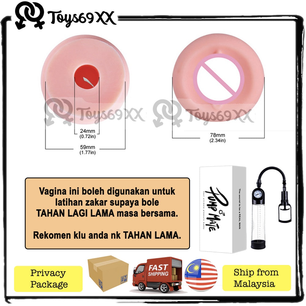 PUMP MATE Penis Pump For Men Enlargement Pam Zakar Bigger Pump Zakar Longer Sex Toys for Men Pembesar Zakar (Ready Stock