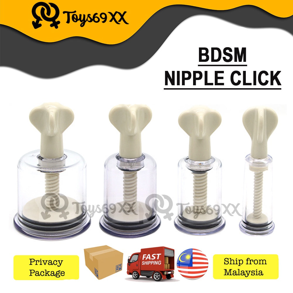 BDSM NIPPLE CLICK Strong Suction to stimulate nipple adult pleasures For Couples Sex Toys SM rope