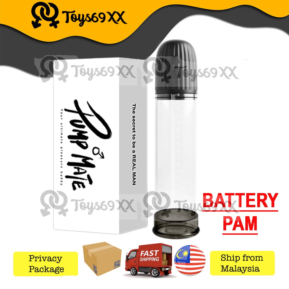 PUMP MATE Electric Penis Pump Pam Pembesar Zakar