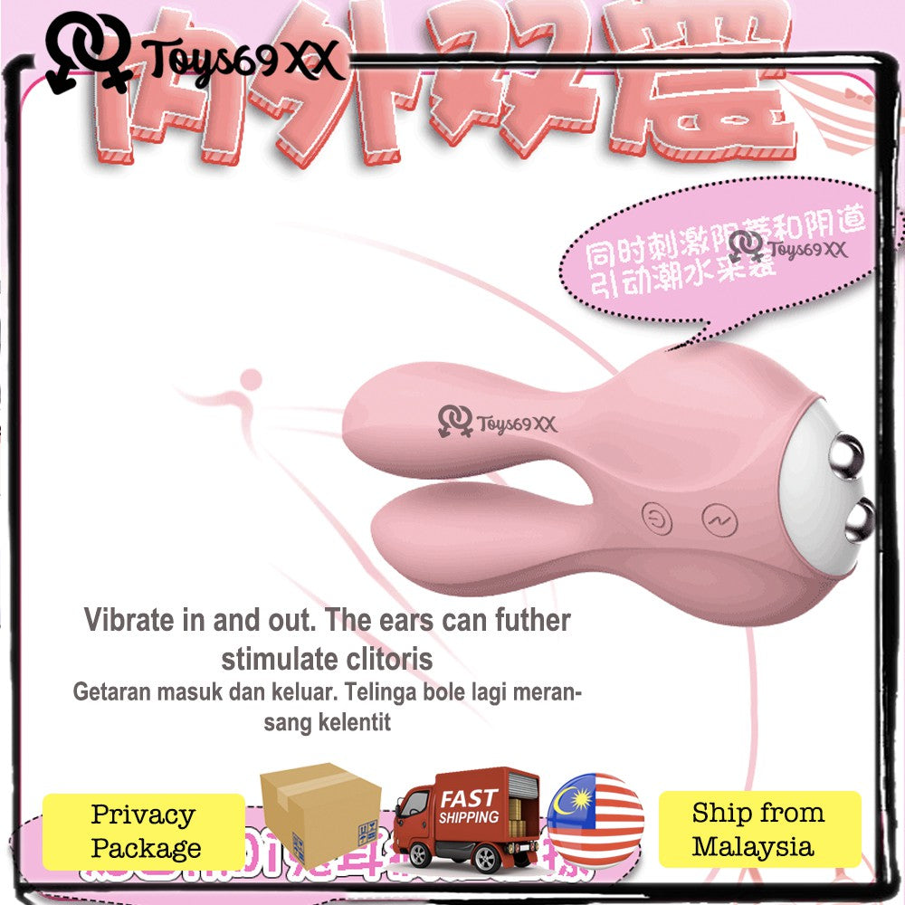 Rabbit Electric Shock Strong Vibrators For Women Sex Toys Clitoris Vagina Massager Anal Plug Female Masturbator Machine