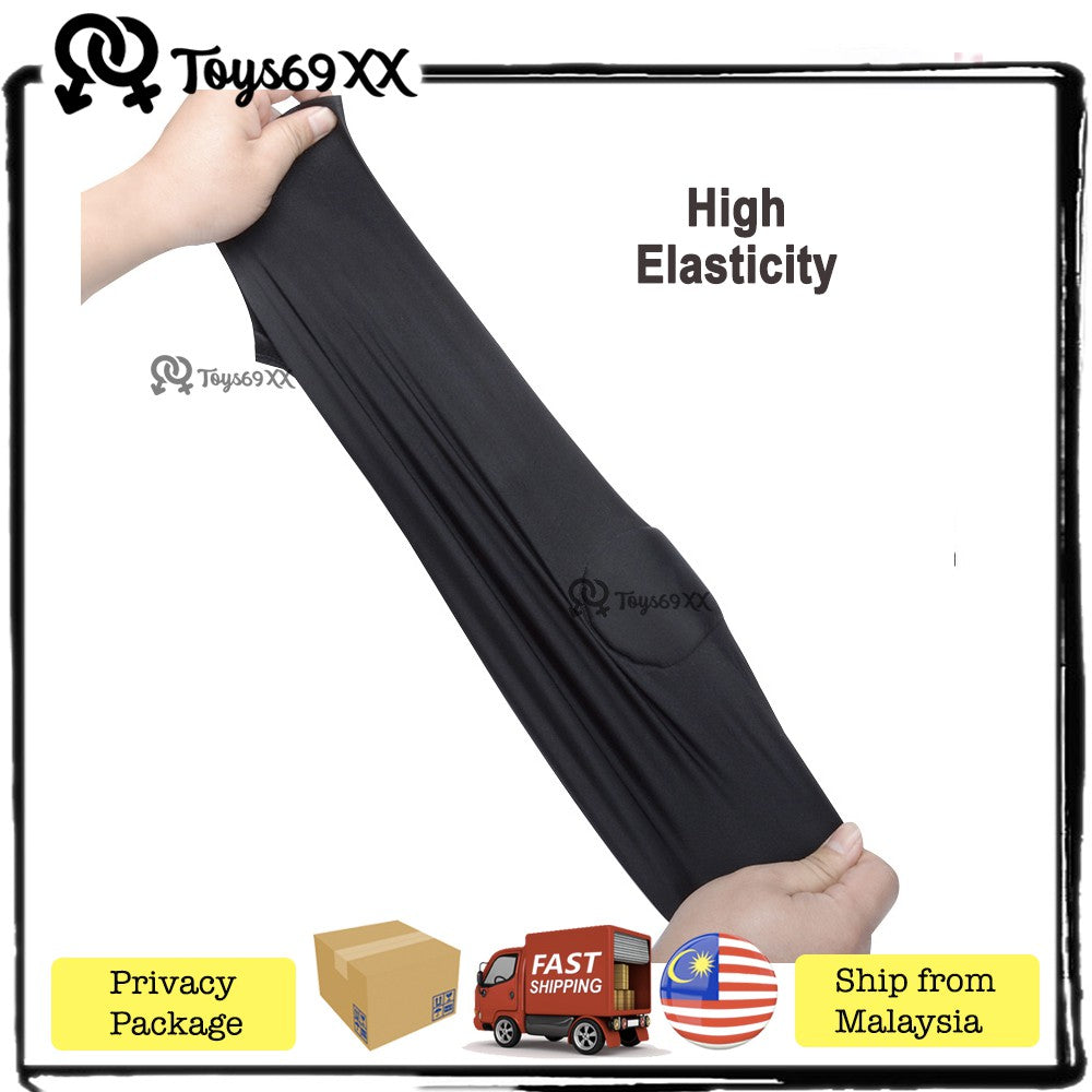 BDSM Bondage Sexy Blindfold Erotic Black Slave Restraint Fetish Hood Adult Sex Toys Soft Breathable Fabric Head Mask