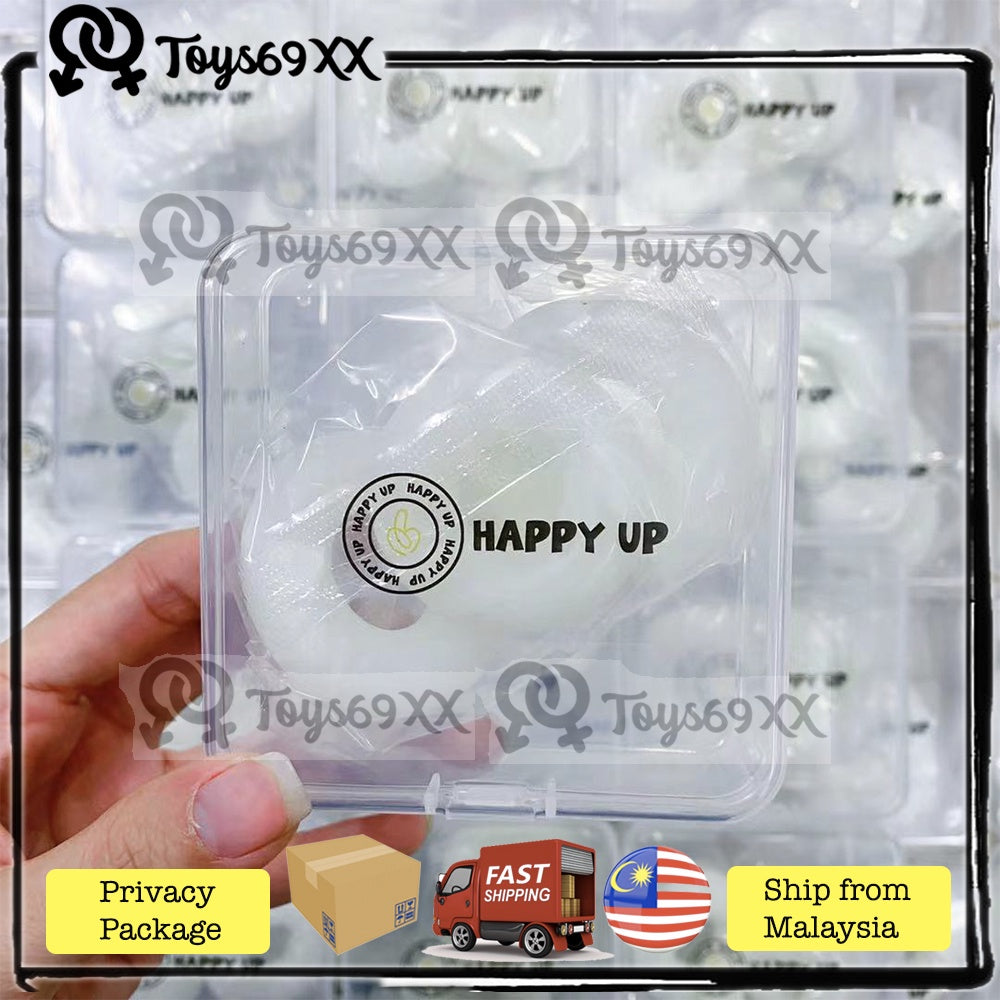 HAPPY UP Ring Tahan Lama (3 pcs PER BOX) Man Cock Ring Stay Hard Penis Ring Delay Ring Adult Male Sex Toy Ring Tahan Lam