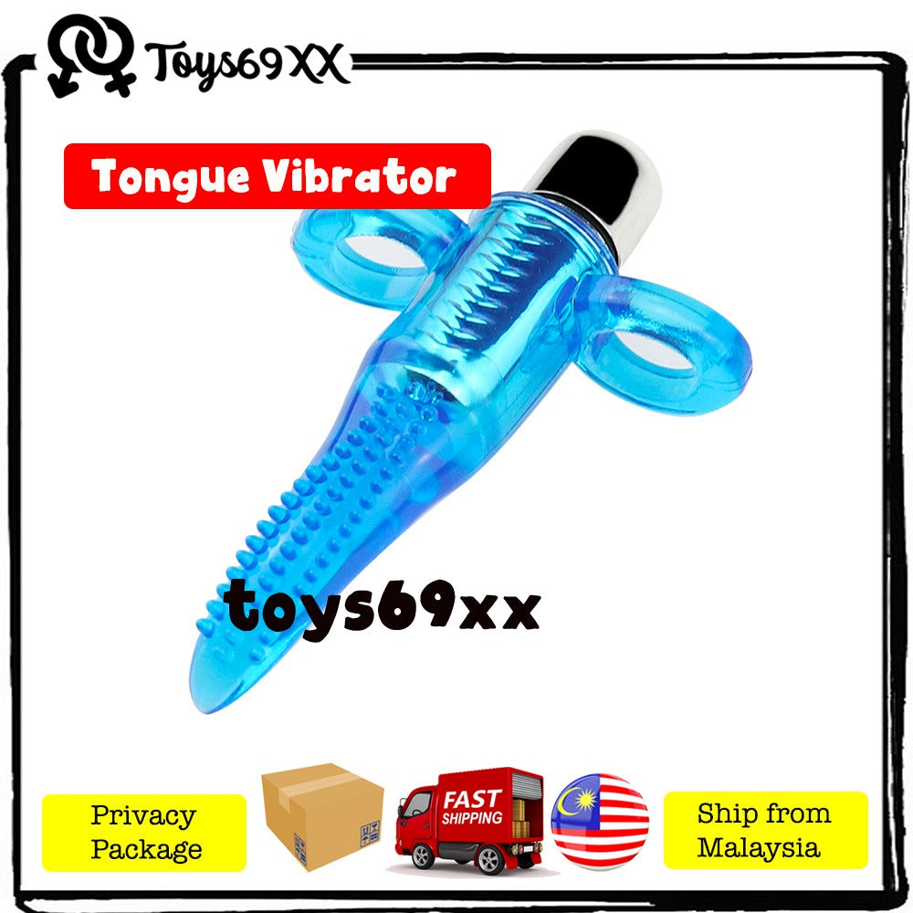 Lip Mouth Tongue Vibrator Thumb Finger Ring Vibrating G Spot Clitoral Stimulation Tongue Vibrator Female Sex Toy