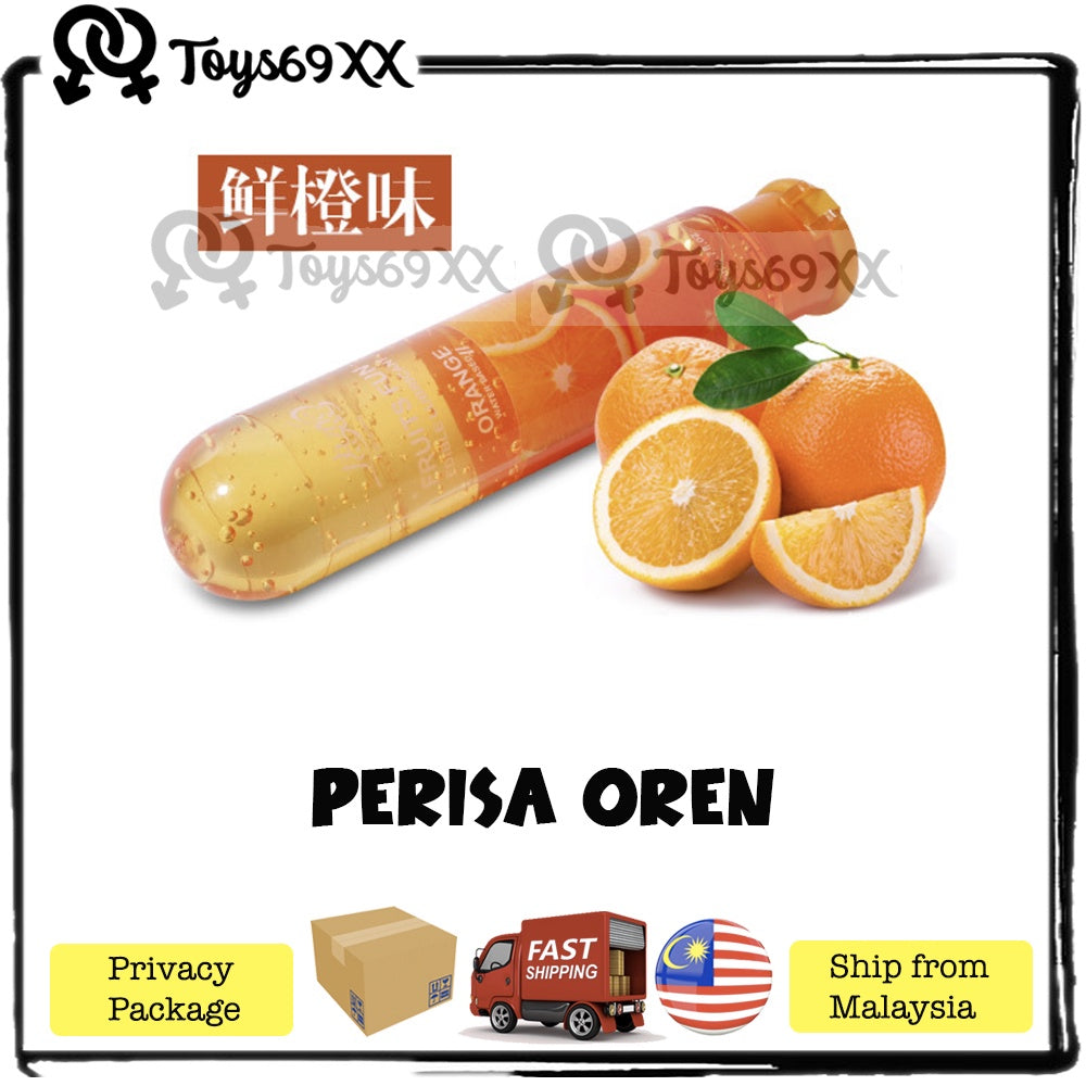 Fruity Smell Sex Lubricant Gel For Women Men Lover Strawberry/Cherry/Peach 80ml Lubricant SEX Pelincir Sek