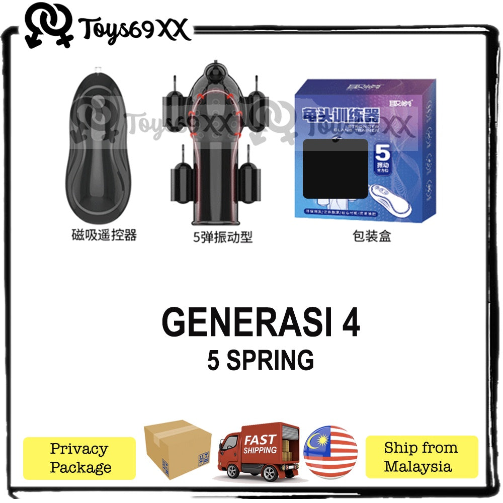 5 Vibration Penis Stamina Trainer Sexy Delay Exercise Sexual / Sex Toy / Seks / Adult Toy / Penis Delay Pump
