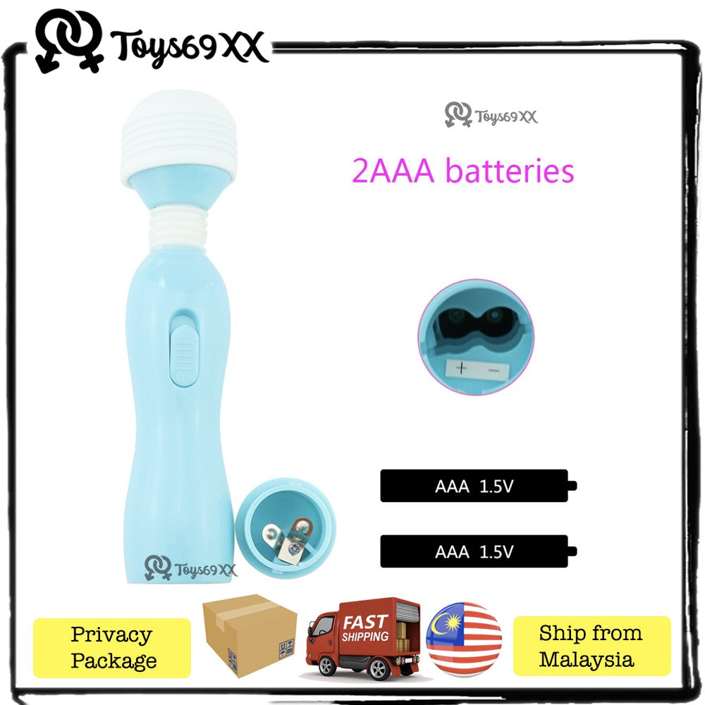 Female Sex Toy Mini AV Quit Vibrator Masturbation Massage Wand Sex Toy ,Sek Toy-ALAT AV VIBRATOR ,Bantuan Sek