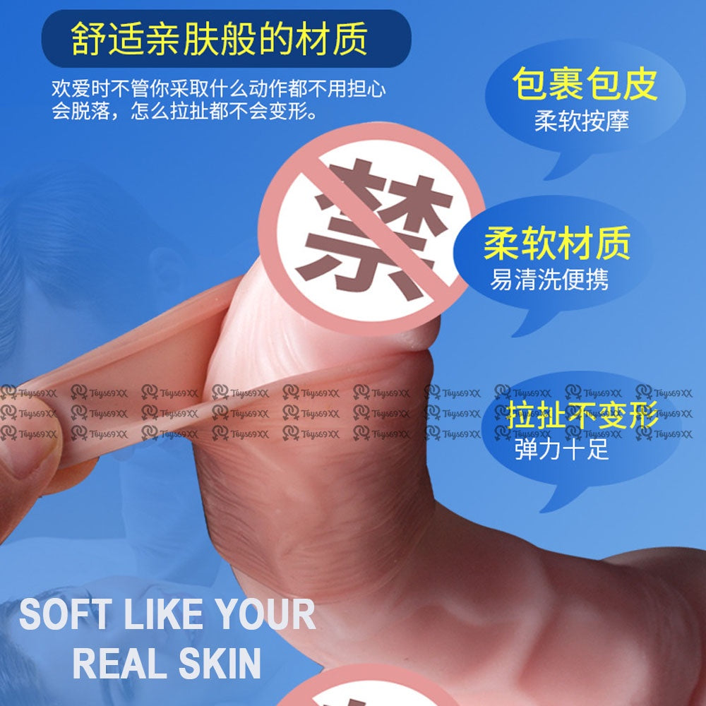 CINCIN TAHAN LAMA 5pcs Per Pack Tahan Lama Dick Cover Condom Tahan Lama Reusable Kondom Tahan Lama Long Lasting Condom