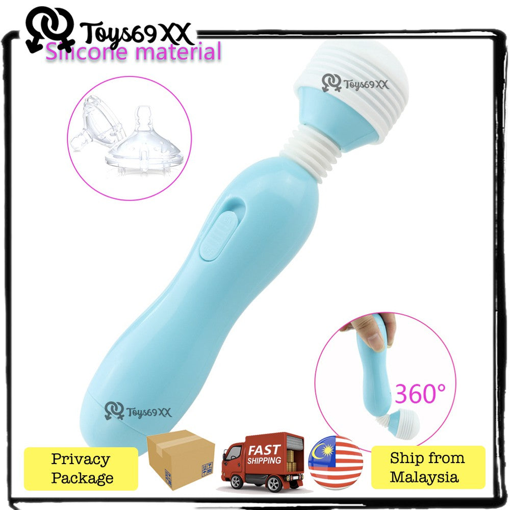 Female Sex Toy Mini AV Quit Vibrator Masturbation Massage Wand Sex Toy ,Sek Toy-ALAT AV VIBRATOR ,Bantuan Sek