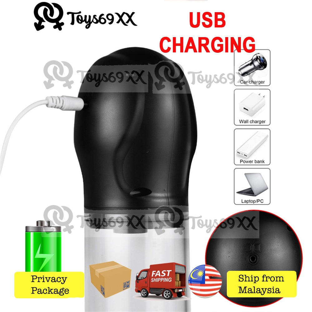PUMP MATE Electric Penis Pump Pam Pembesar Zakar