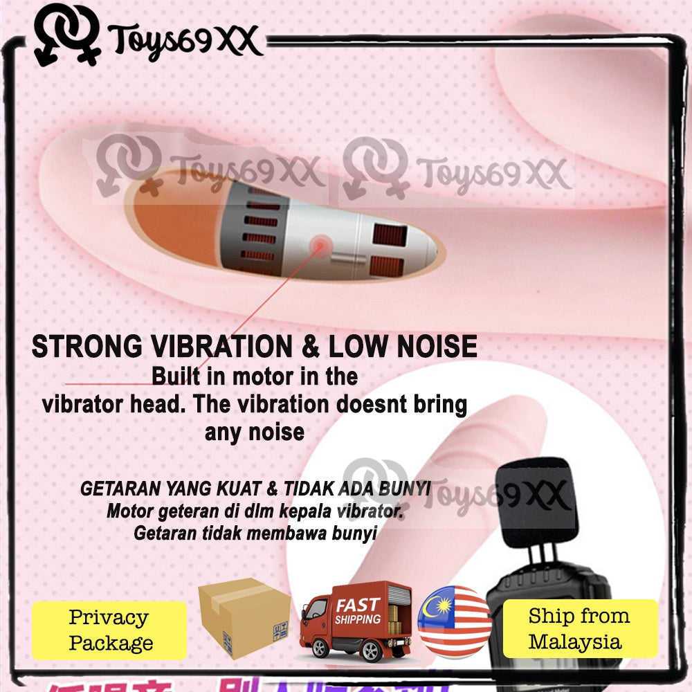 【Mesti Syok】Dildo Women G Spot Clitoris Stimulator Vibrator/Sex Toy For Women/Adult Toys/Vibrator For women/Female Toys