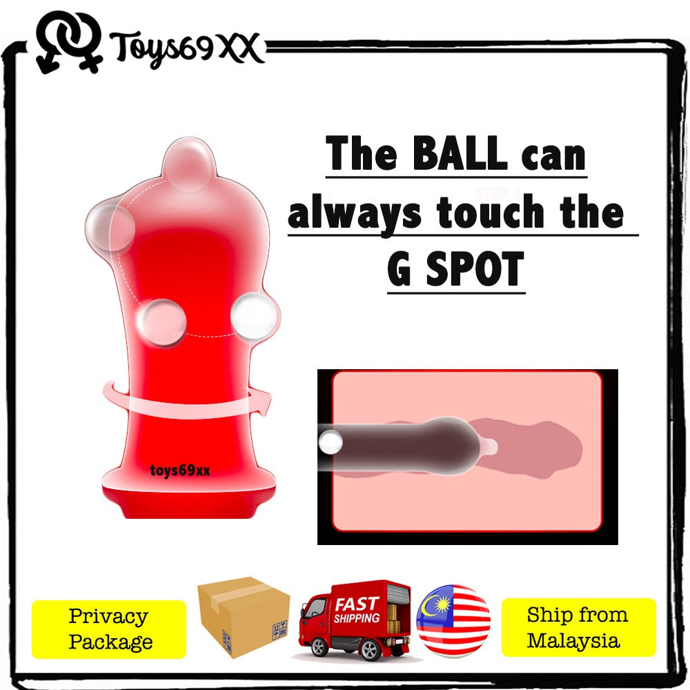 OLO G Spot Latex Condom With Soft Ball Kondom Tahan Lama Penis Extender Penis Sleeve Delay Ejaculation Sex Toys For Men
