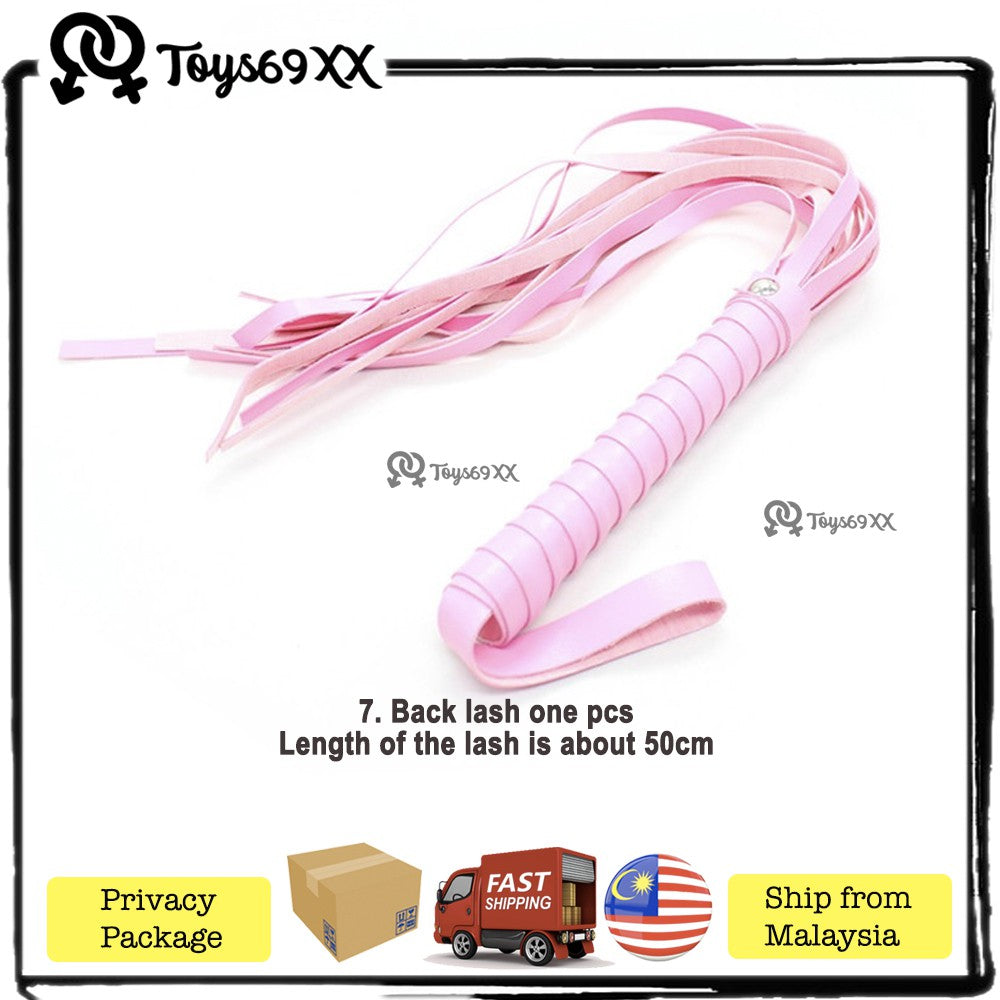 7 in 1 Set Sex Toys Synthetic Leather Bedroom Products for Adults Sex SM BDSM