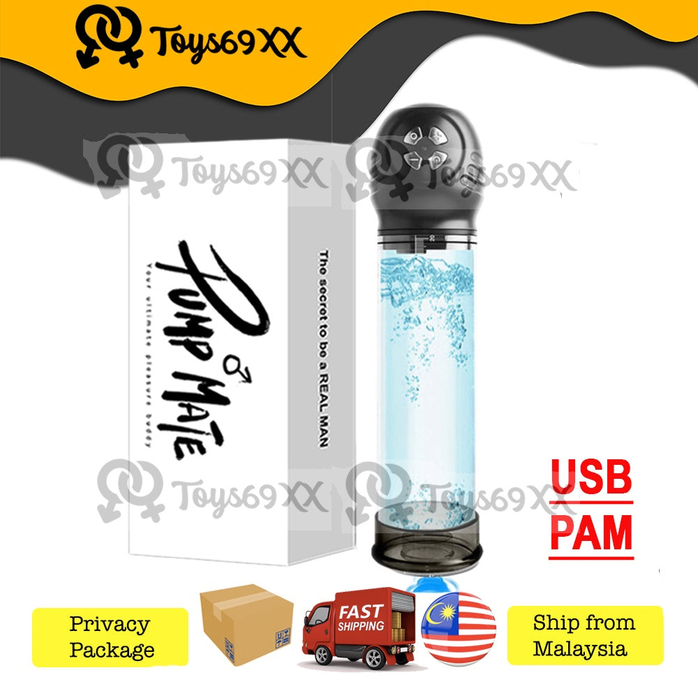 PUMP MATE Electric Penis Pump Pam Pembesar Zakar