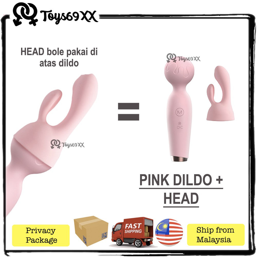 Powerful LILO G-spot Clitoris Stimulator Dildo Vibrator 10 frequency double head vibration 360 ° rotation head 45mm HEAD