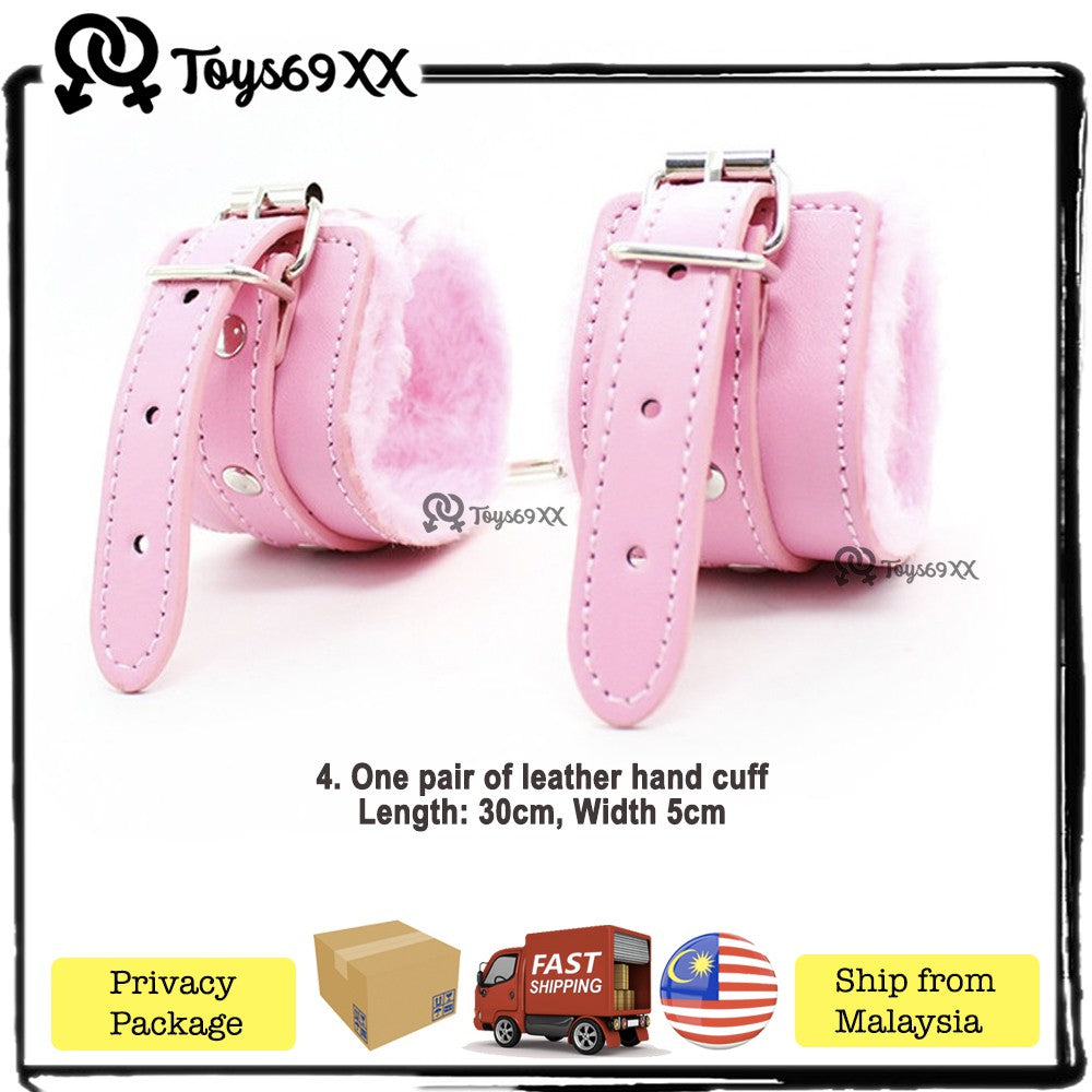7 in 1 Set Sex Toys Synthetic Leather Bedroom Products for Adults Sex SM BDSM