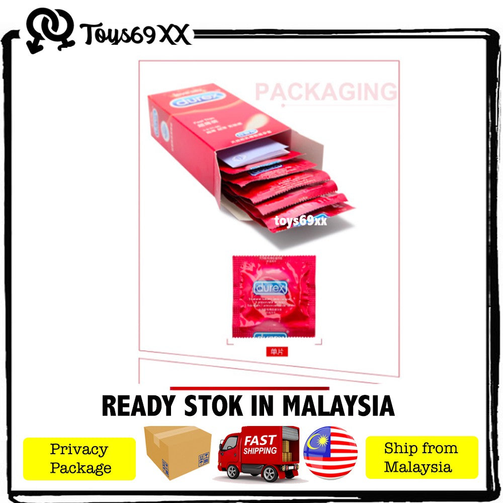 Durex Kondom Condom FEEL THIN 12pcs READY STOK IN MALAYSIA