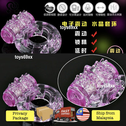 [PALING MURAH Ready Stock] Men Vibrator Cock Ring Butterfly Ring Penis Ring Delay Ring Sex Toys Lebih Tahan Lama