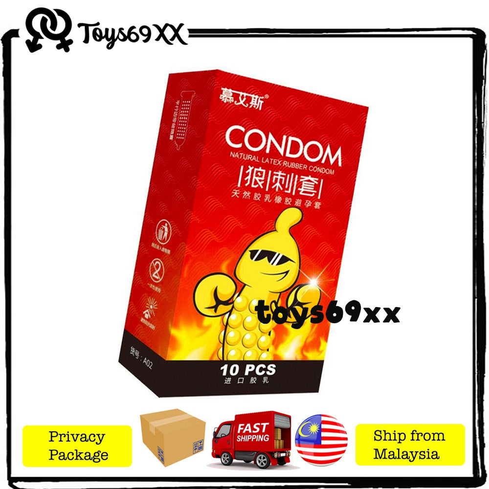 Time delay condom 安全套 Kondom Tahan Lama [Sex Toys] 10pcs