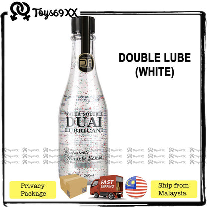 [SUPER SAVER] DUAI 260ml Lubricant For Sex Lubricant Massage Oil Water Based Lubricant Adult Toys ,Sex Product,Pelincir