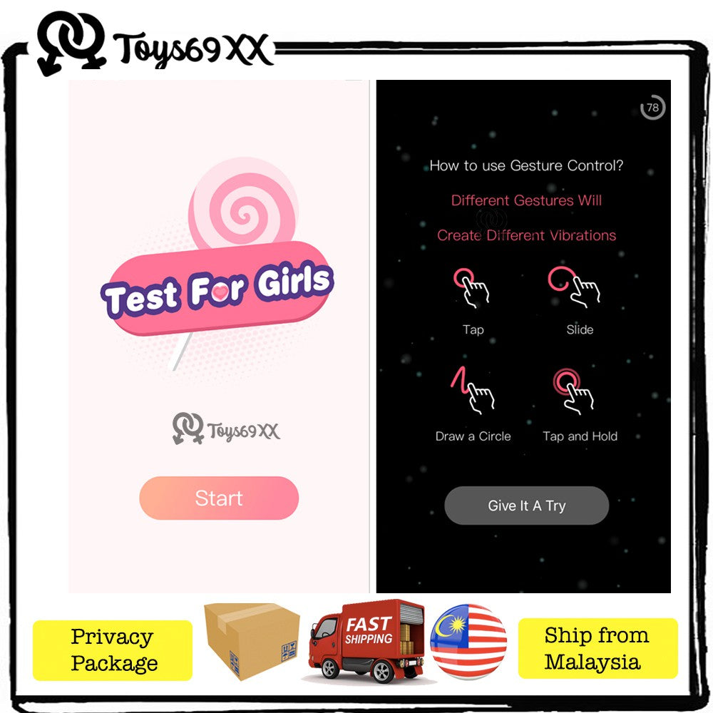 [100% MAX SYOK] Monster Pub Phone APP Controlled Bluetooth G-spot Vibrator Rechargeable Waterproof Adult Sex Toy
