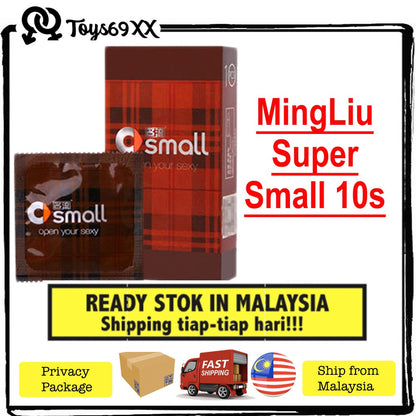 MingLiu Super Thin Latex Condom Condom Thin/Comfort/Pleasuremax/Tingle/Together/Select (100% Selamat)