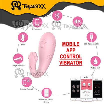 [100% MAX SYOK] Monster Pub Phone APP Controlled Bluetooth G-spot Vibrator Rechargeable Waterproof Adult Sex Toy