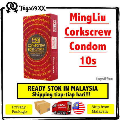 MingLiu Super Thin Latex Condom Condom Thin/Comfort/Pleasuremax/Tingle/Together/Select (100% Selamat)