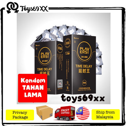Time Delay Condom / Tahan Lama Kondom / 延时套 12pcs READY STOCK!! [Wholesale Price]