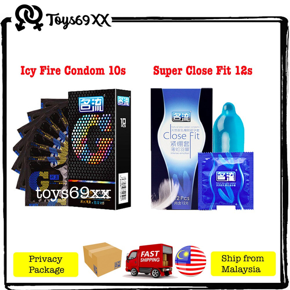 MingLiu Super Thin Latex Condom Condom Thin/Comfort/Pleasuremax/Tingle/Together/Select (100% Selamat)