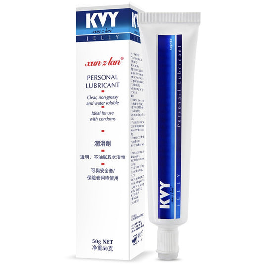 KVY Jelly Personal Water Soluble Lubricant Oil Sex Toy Pelincir Seks Lubricants