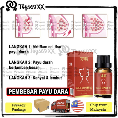 Natural Papaya Breast Enlargement Oil Hip Enlargement Oil Minyak Pembesar Payudara Tegang Montok Besar