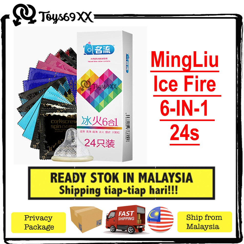 MingLiu Super Thin Latex Condom Condom Thin/Comfort/Pleasuremax/Tingle/Together/Select (100% Selamat)