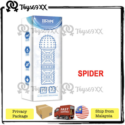 [SUPER TAHAN LAMA] Tahan Lama Penis enlargement Condoms crystal dragon delay condom ,sex toys men ,Sek ,Seks Toy