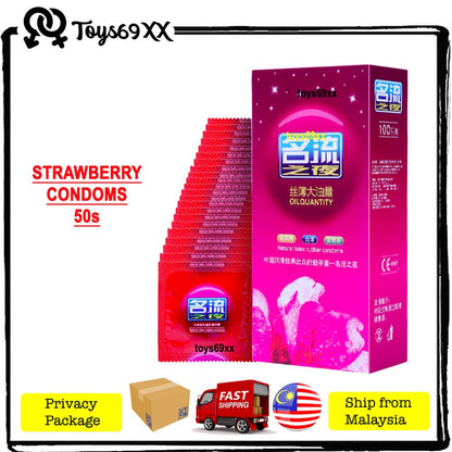 MingLiu Super Thin Latex Condom Condom Thin/Comfort/Pleasuremax/Tingle/Together/Select (100% Selamat)