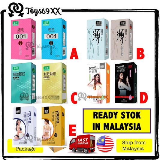 [HARGA PEMBORONG] Time Delay Condom / Tahan Lama Kondom / 延时套 10pcs READY STOCK IN MALAYSIA!! [Wholesale Price]