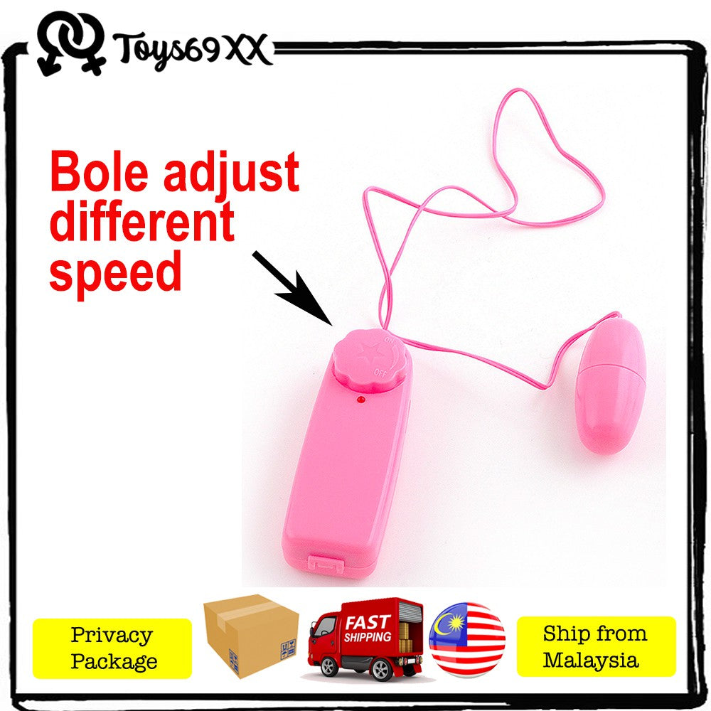 [FEMALE TOY] Single Egg Double Egg Vibrator Vibrating Dildo Bullet Vibration Massage Waterproof Jump Egg Sex Toy 情趣用品跳蛋