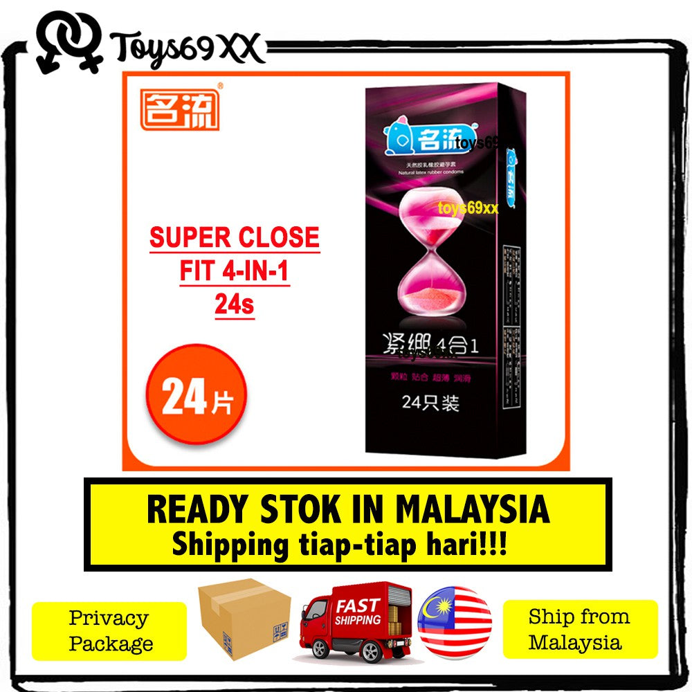 MingLiu Super Thin Latex Condom Condom Thin/Comfort/Pleasuremax/Tingle/Together/Select (100% Selamat)