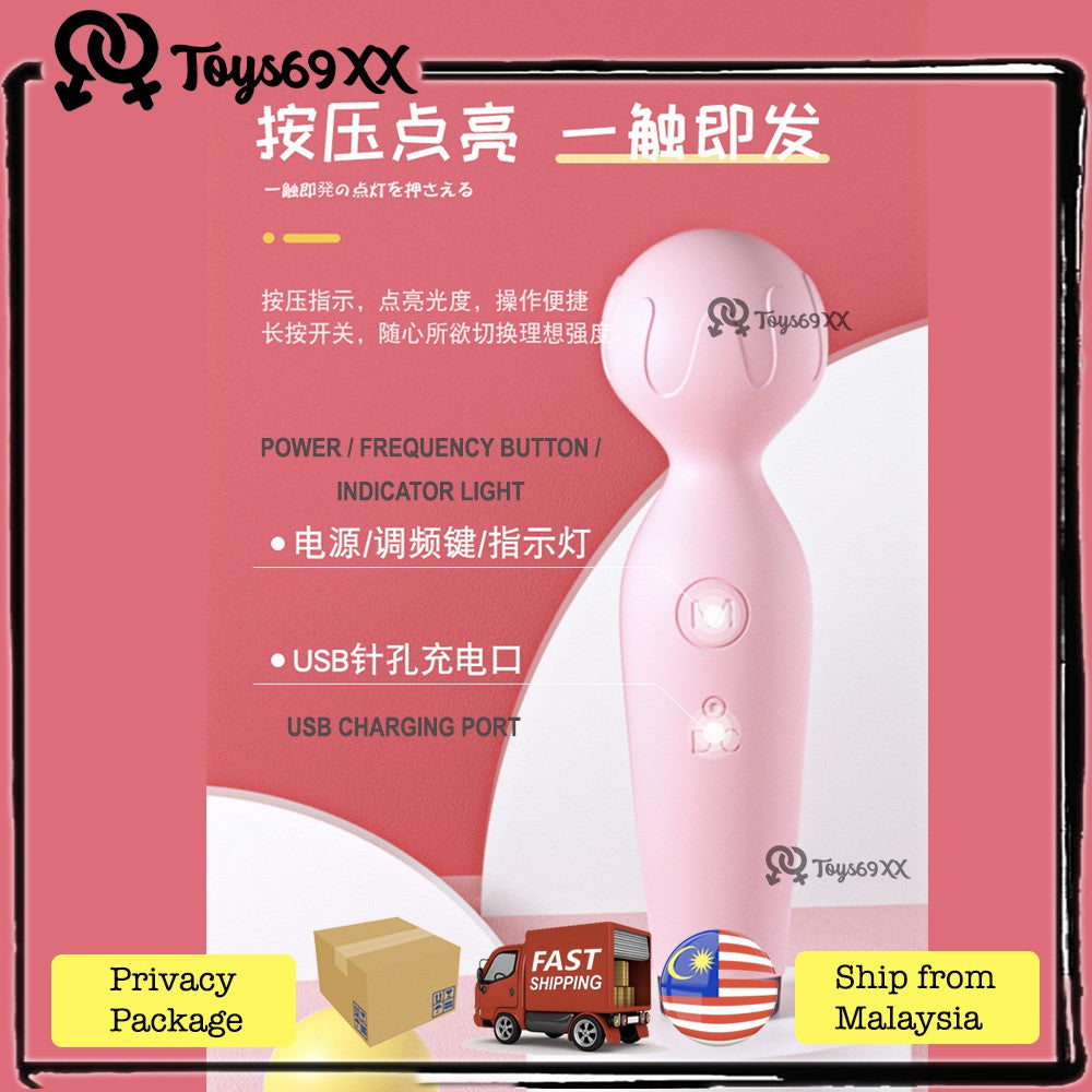 Powerful LILO G-spot Clitoris Stimulator Dildo Vibrator 10 frequency double head vibration 360 ° rotation head 45mm HEAD