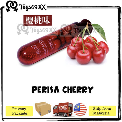 Fruity Smell Sex Lubricant Gel For Women Men Lover Strawberry/Cherry/Peach 80ml Lubricant SEX Pelincir Sek