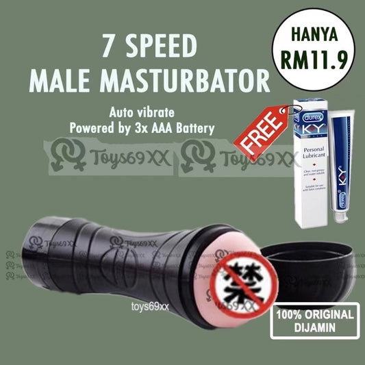 Sex Toy For Men Masturbation Cup Fake Pussy Vibrator Vagina Fleshlight Alat Lancap Seks Laki [LIMITED TIME PROMO]